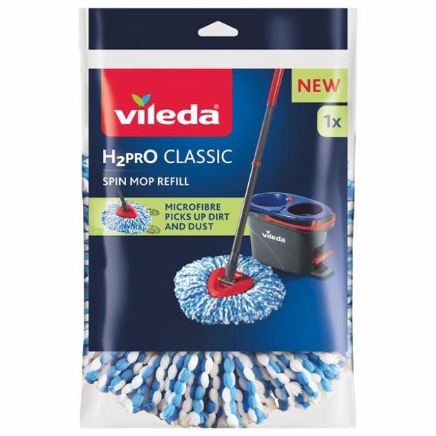 vileda VILEDA H2PRO NÁHRADA K TŘÁSŇOVÉMU MOPU