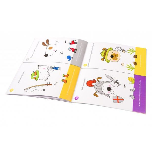 Šaty pro PSA ALÍKA – Kniha samolepek Baagl