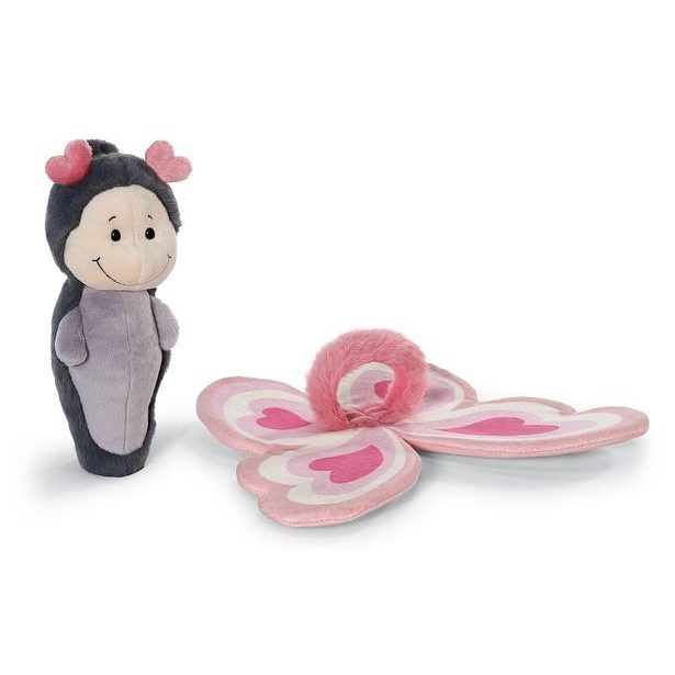 NICI NICI plyš Motýlek Love 21cm, v dárkové krabičce