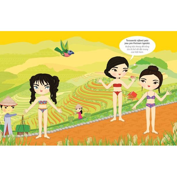 Šaty pro NGOC ─ Kniha samolepek