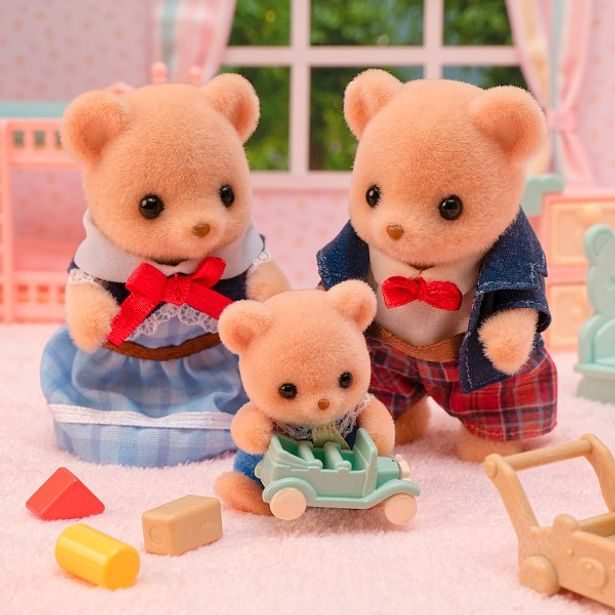 Sylvanian family Rodina sušenkových medvídků