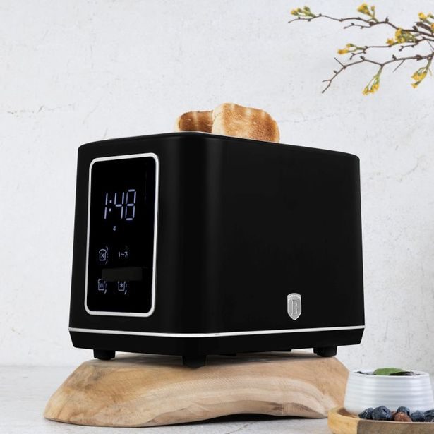 BERLINGERHAUS Topinkovač digitální nerez ocel Matte Black Collection BH-9660