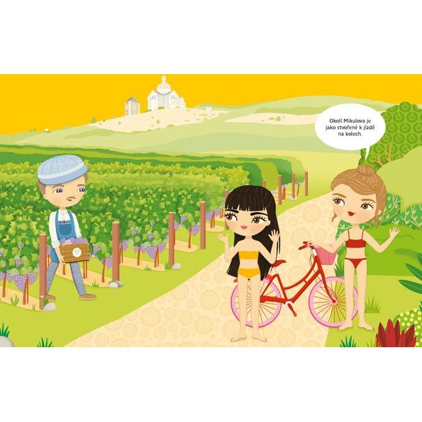 Šaty pro NATÁLKU ─ Kniha samolepek