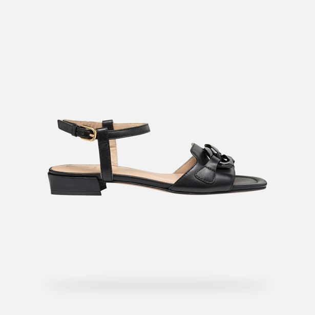 Černé dámské sandály Geox New Eraklia 15