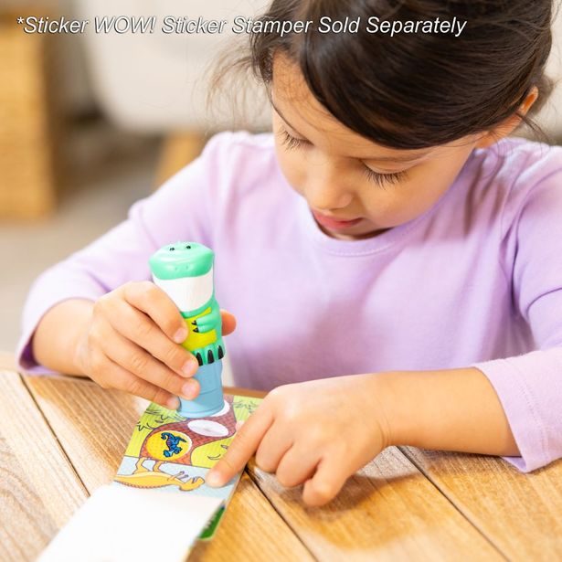 MELISSA & DOUG STICKER WOW NÁPLNĚ SAMOLEPEKDINOSAUŘI