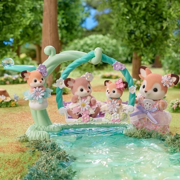 Sylvanian family Jelínci na květinové houpačce
