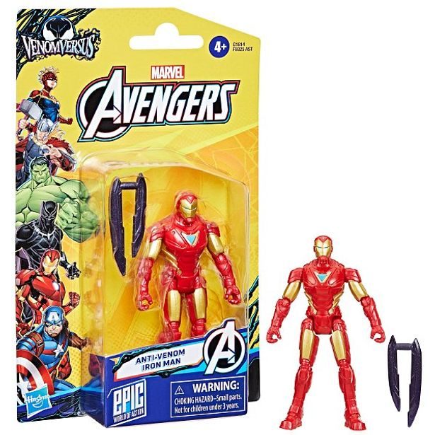 HASBRO - Avengers HASBRO - Avengers Venomversus Anti-Venom Iron Man, figurka s přísl.