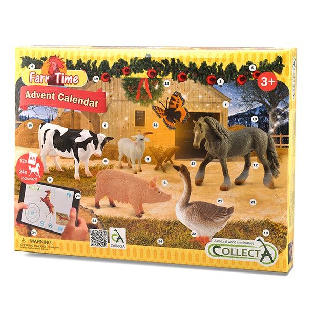 Adventní kalendář - farma a koně