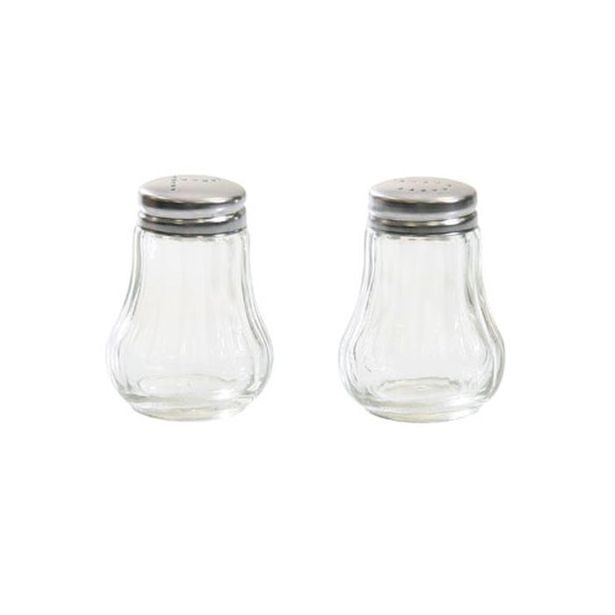 slánka, pepř. 1ks, d3,8x7cm, sklo+NR