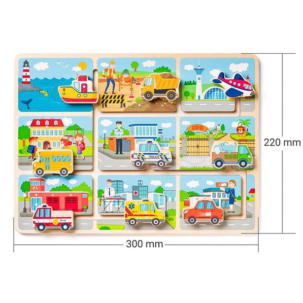 WOODY Kam jede autíčko