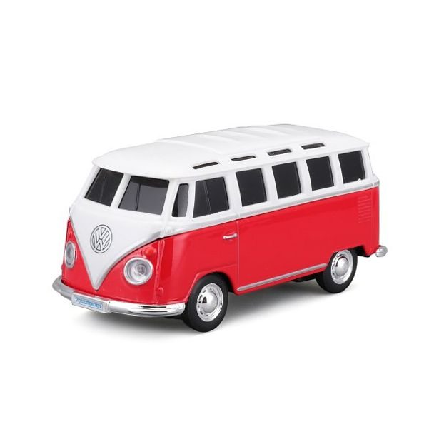 Maisto Maisto RC - DIE-CAST METAL se světly, Volkswagen Van Samba, 1:41, 2,4GHz, USB, XTR, Bluetooth 5.0
