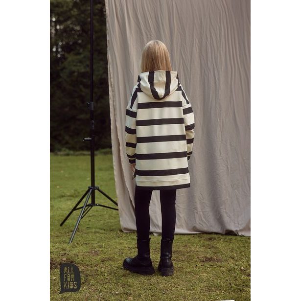 Dívčí žebrované legíny černé