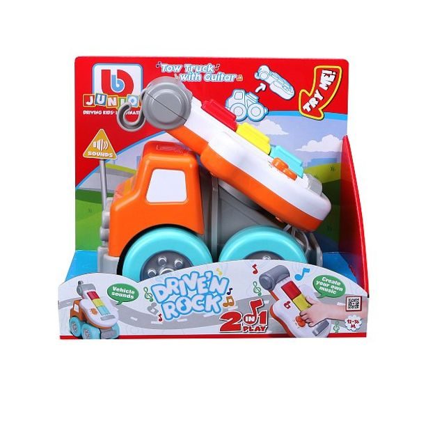 Maisto - BJUNIOR BB Junior - Odtahové vozidlo s kytarou 2v1