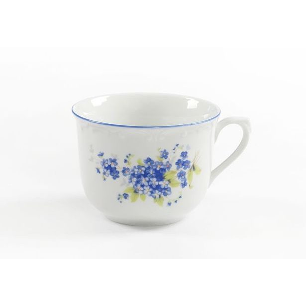 hrnek 270ml R -POMNĚNKY modré, čes.porcelán