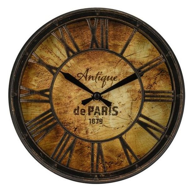 hodiny d21cm "PARIS", nástěnné