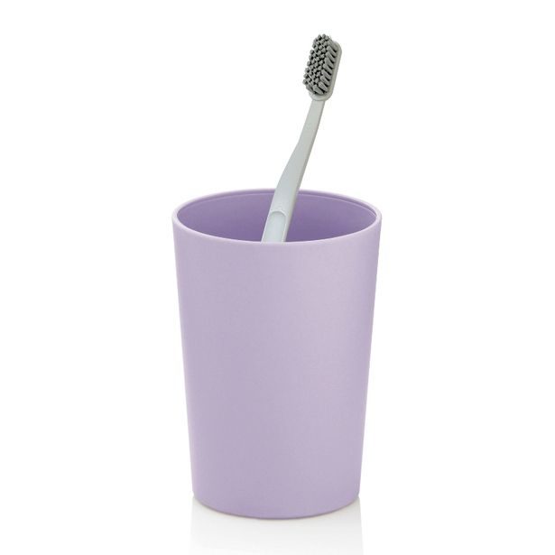 KELA Pohár Marta plast, fialová 11x8 cm KL-24545