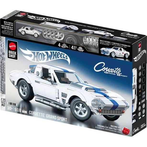 Mega Hot Wheels prémiová edice - Corvette