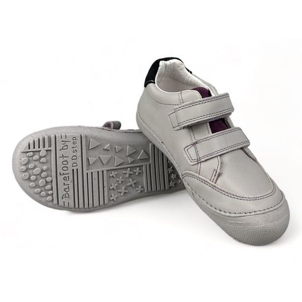 Dětská barefoot celoroční obuv DDstep - Šedá