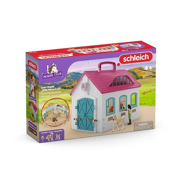 SCHLEICH Otevírací stáj „Litte Horseshoe“