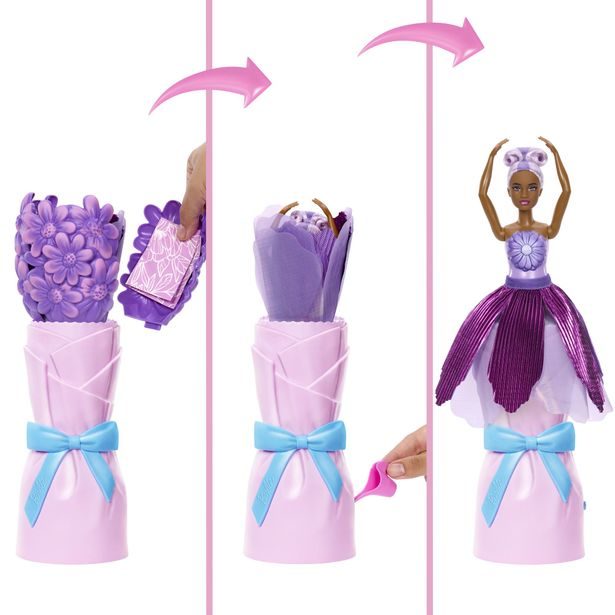 Barbie PETAL POP květinové překvapení (prepack) asst