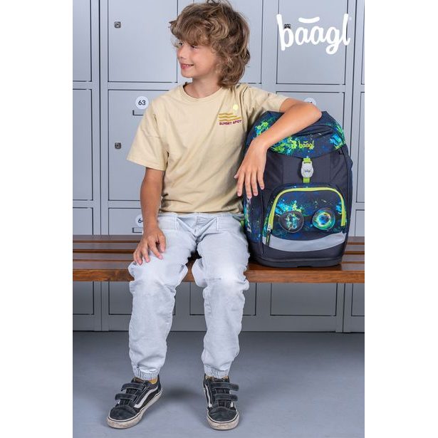 BAAGL Školní batoh Airy Plus Fotbal GRS