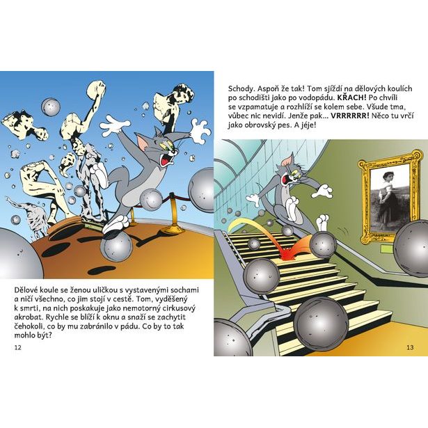 NEPLECHA V MUZEU – Tom a Jerry v obrázkovém příběhu Baagl