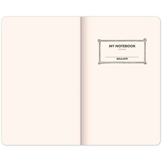 Notes Maappi, linkovaný, 13 × 21 cm Baagl