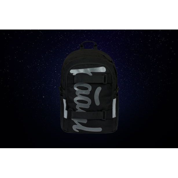 BAAGL SET 3 Skate Uni černá: batoh, penál, sportovní taška