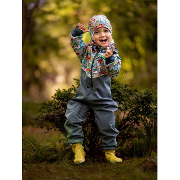 Unuo, Dětská čepice fleecová spadená, ZOO na výletě