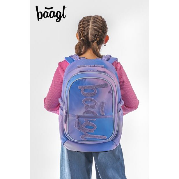 BAAGL SET 5 Core Sky: batoh, penál, sáček, ledvinka, obal na notebook