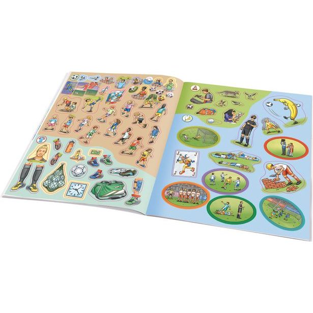 Můj první samolepkový sešit – FOTBAL