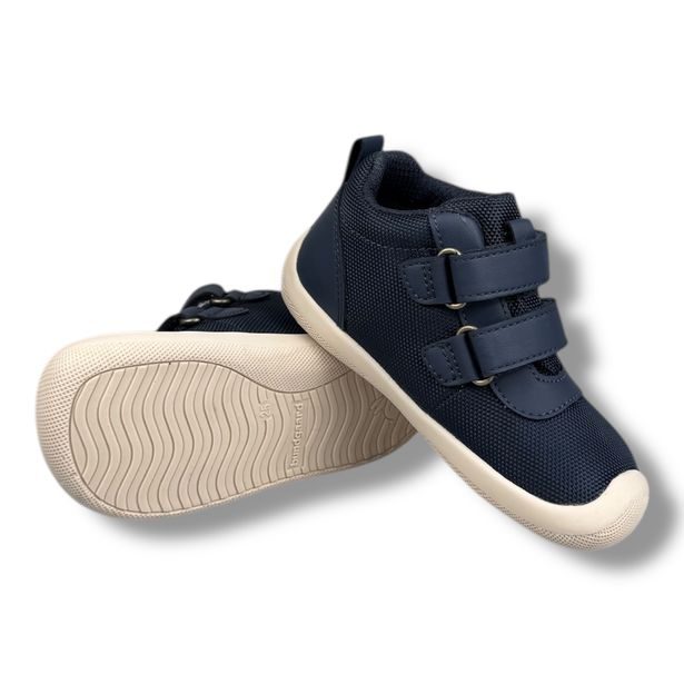 Bundgaard Moon – dětské barefoot celoroční boty s membránou - Navy