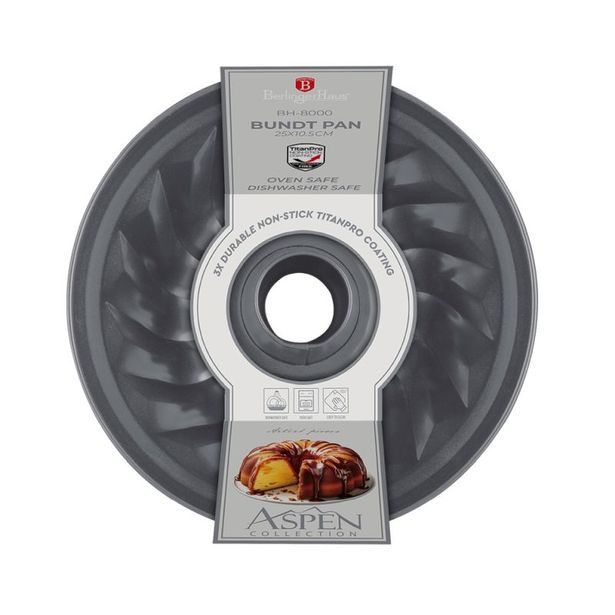 BERLINGERHAUS Forma na bábovku s titanovým povrchem 25 cm Aspen Collection BH-8000