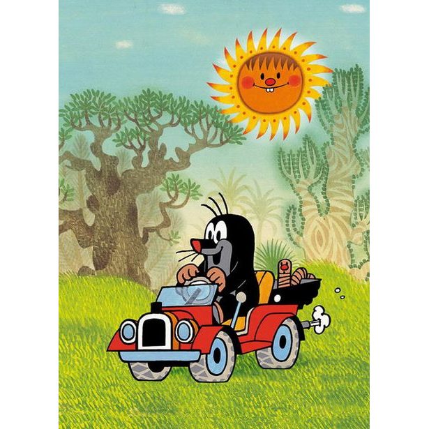 Minipuzzle Krteček 54D