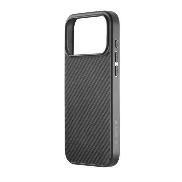 Black Rock Robust Carbon, kryt pro Apple iPhone 17 Pro, magnetický, karbonový vzhled, černý