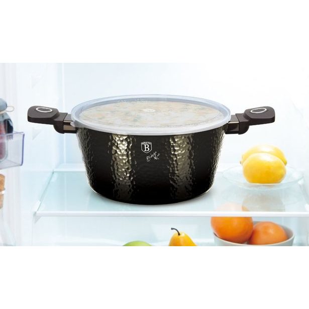 BERLINGERHAUS Kastrol s titanovým povrchem 28 cm Primal Gloss Collection 2 poklice BH-6573