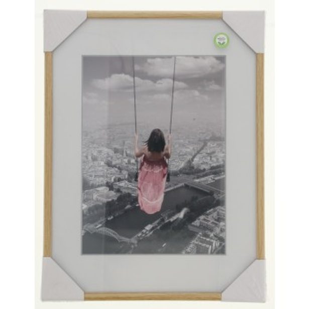 Hama rámeček plastový SWING, přírodní 30x40 cm