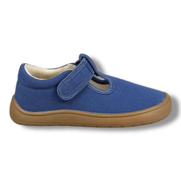 Dětská BAREFOOT domácí obuv/letní plátěnky Protetika - Kirby jeans
