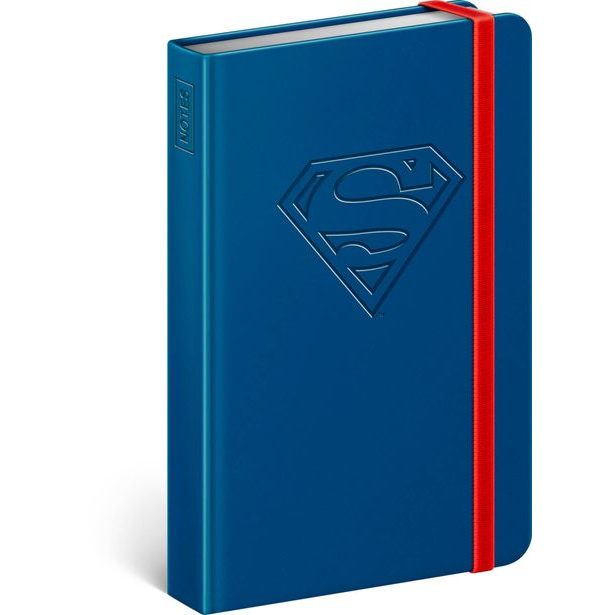 Notes Superman – Logo, linkovaný, 11 × 16 cm Baagl