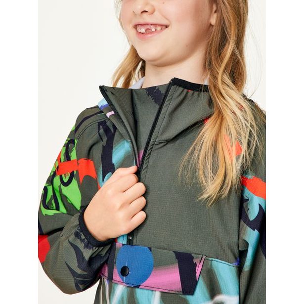 Unuo, Dětská větrovka, Khaki, Fantazie