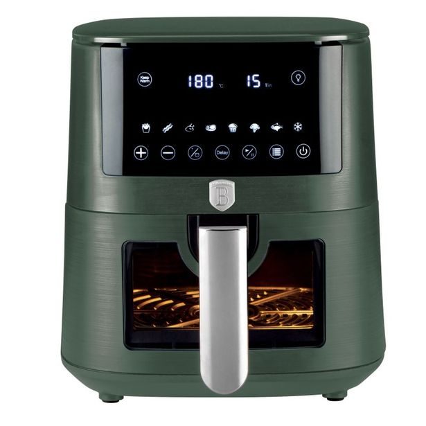 BERLINGERHAUS Horkovzdušná fritéza digitální 5 l Matte Green Collection BH-9709