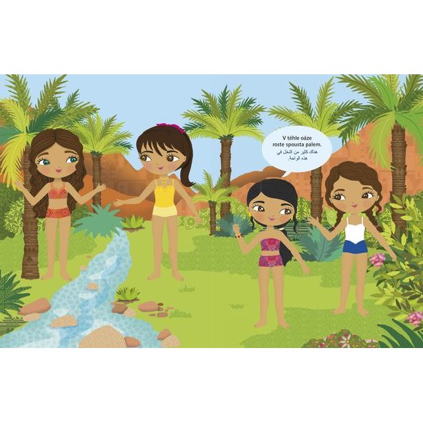 Šaty pro LOUNU – Kniha samolepek Baagl