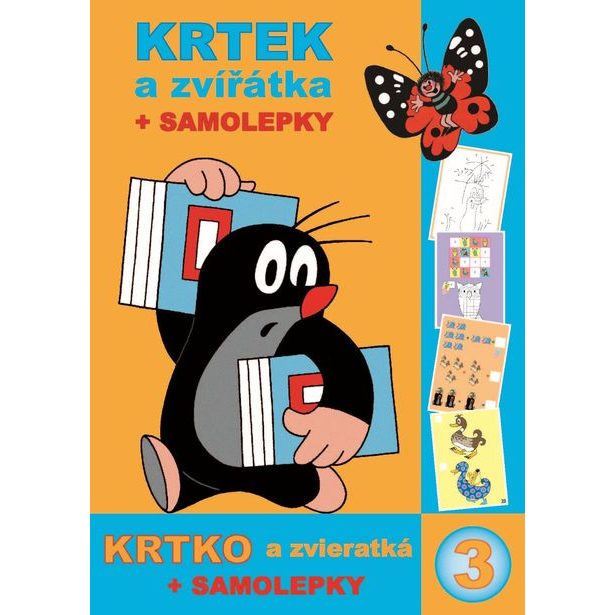 Activity book A4 - Krtek a zvířátka