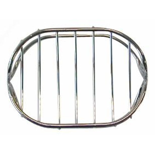 TORO Podložka na mýdlo ovál drátěná 8,4 x 10,7 x 3,8 cm_hamashop