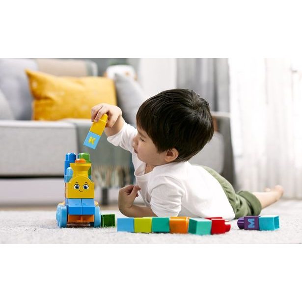 MEGA BLOKS HUDEBNÍ VLÁČEK S PÍSMENKY