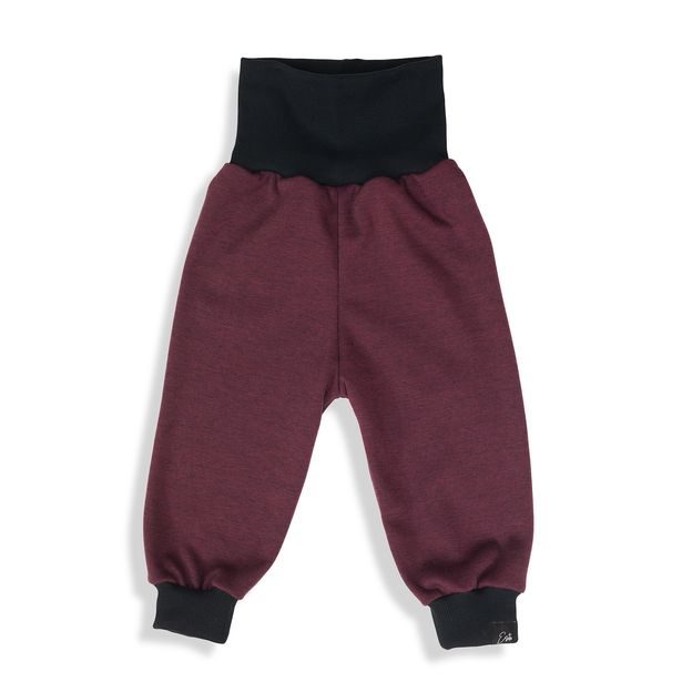ESITO Dětské kalhoty Warmkeeper ZOE Garnet - vínová