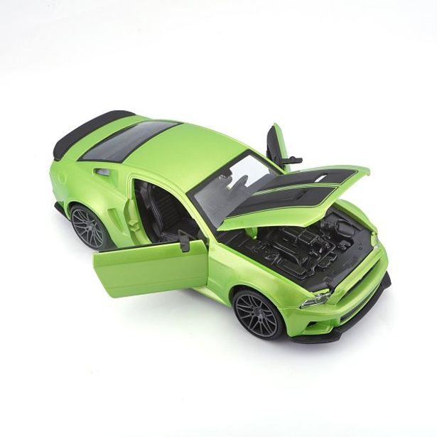 Maisto Maisto - 2014 Ford Mustang Street Racer, matná zelená, 1:24