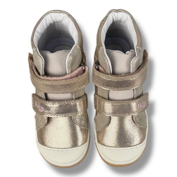 Dětské kožené boty, Ponte20 - Perleťová