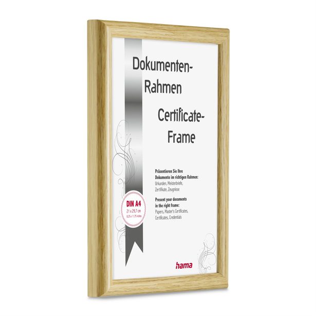 Hama rámeček plastový SWING, přírodní, 21x29,7 cm (formát A4)