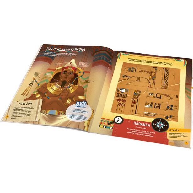 MISIA EGYPT – Pátraj a lúšti so samolepkami